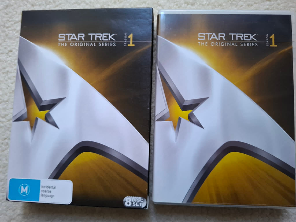 Star Trek - Original Series, Season 1 (8 DVD Box Set) Mint