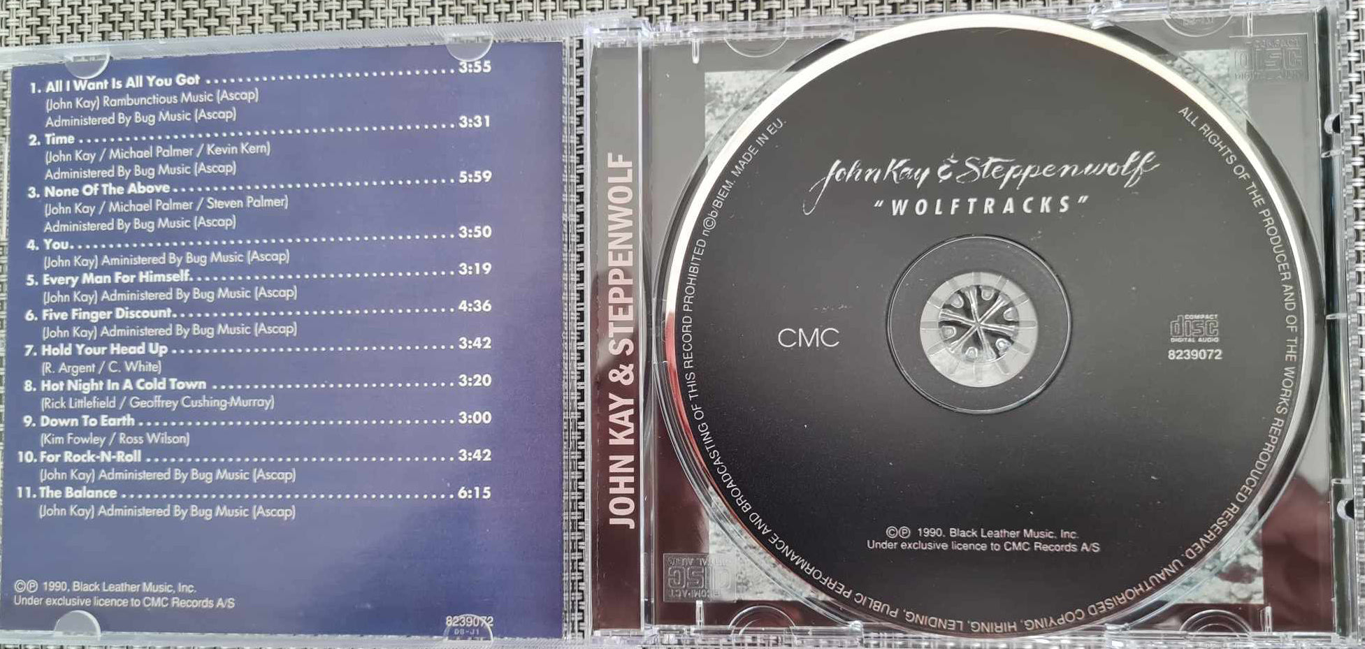 John Kay & Steppenwolf "Wolftracks" CD 1990