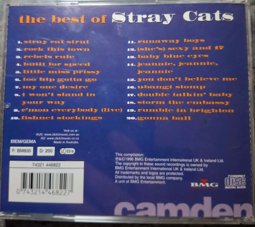 Stray Cats "Best Of" CD