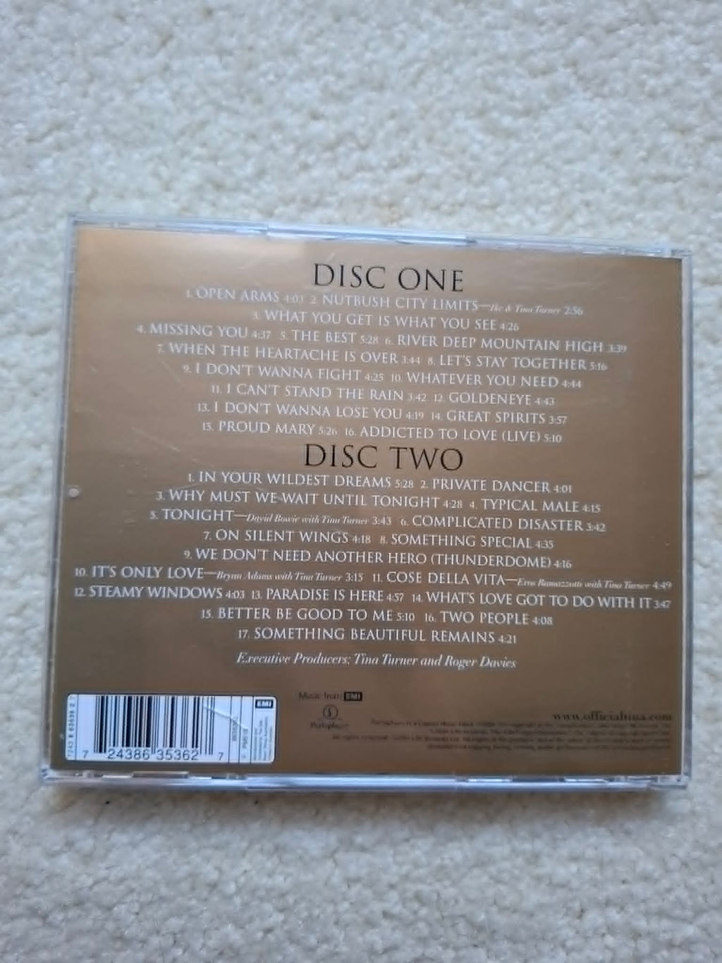 Tina Turner "All The Best" 2CD