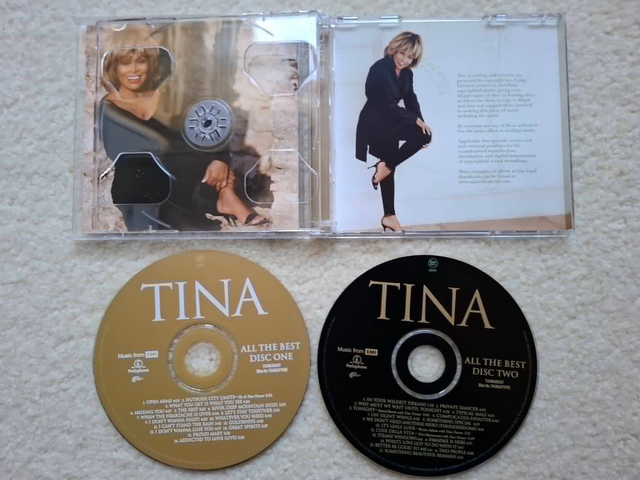 Tina Turner "All The Best" 2CD