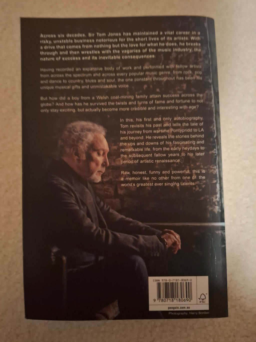 Tom Jones - Over The Top And Back (Autobiography)