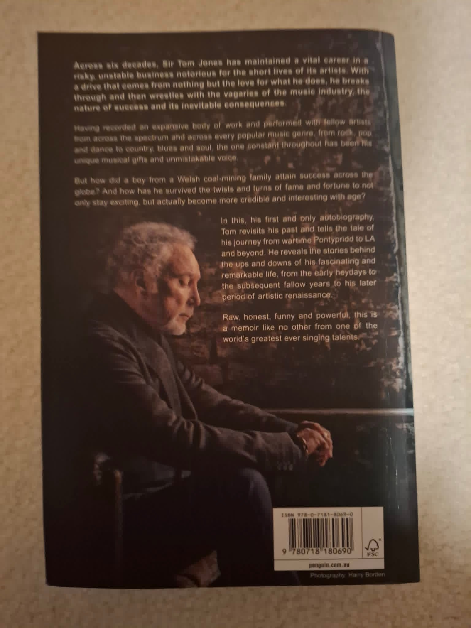 Tom Jones - Over The Top And Back (Autobiography)