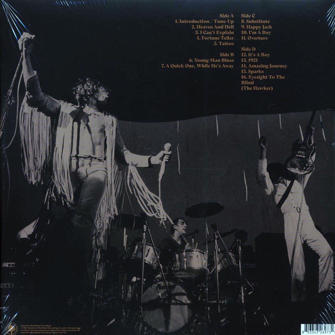 The Who - Amsterdam 1969 Volume 1 (2LP)